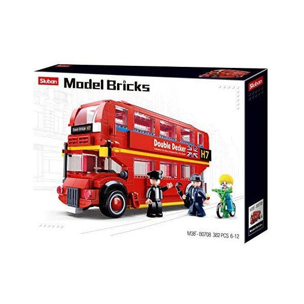Sluban Building Blocks - ModelBricks- London Bus (382pcs)