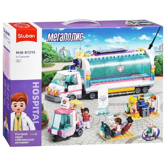 Sluban Building Blocks - Metropolis-Ferris Wheel 504pcs