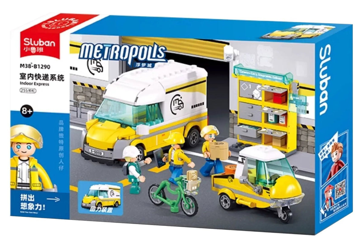 Sluban Building Blocks - Metropolis-Indoor Express 255pcs