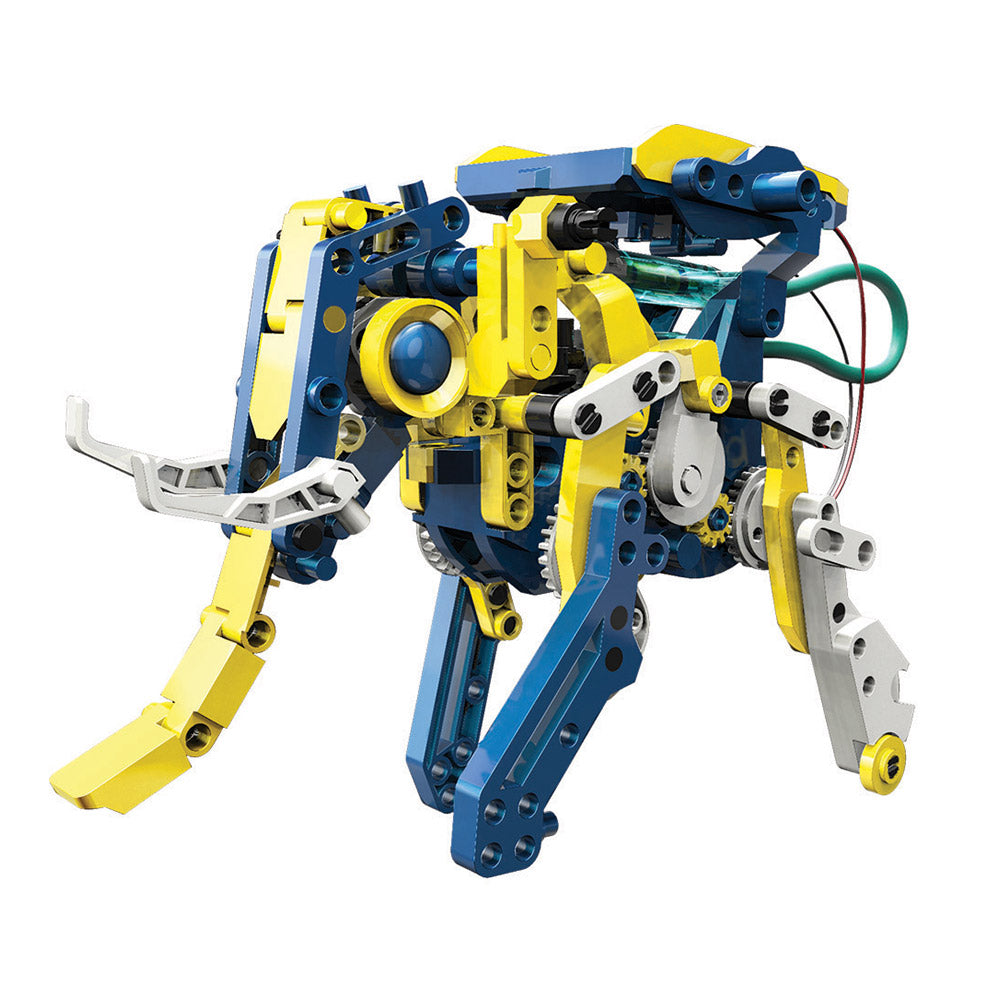 The Source - 12 In 1 Solar Hydraulic Construction Kit - Age 8+ | ذا سورس - طقم البناء الشمسي الهيدروليكي 12 في 1 - العمر 8+