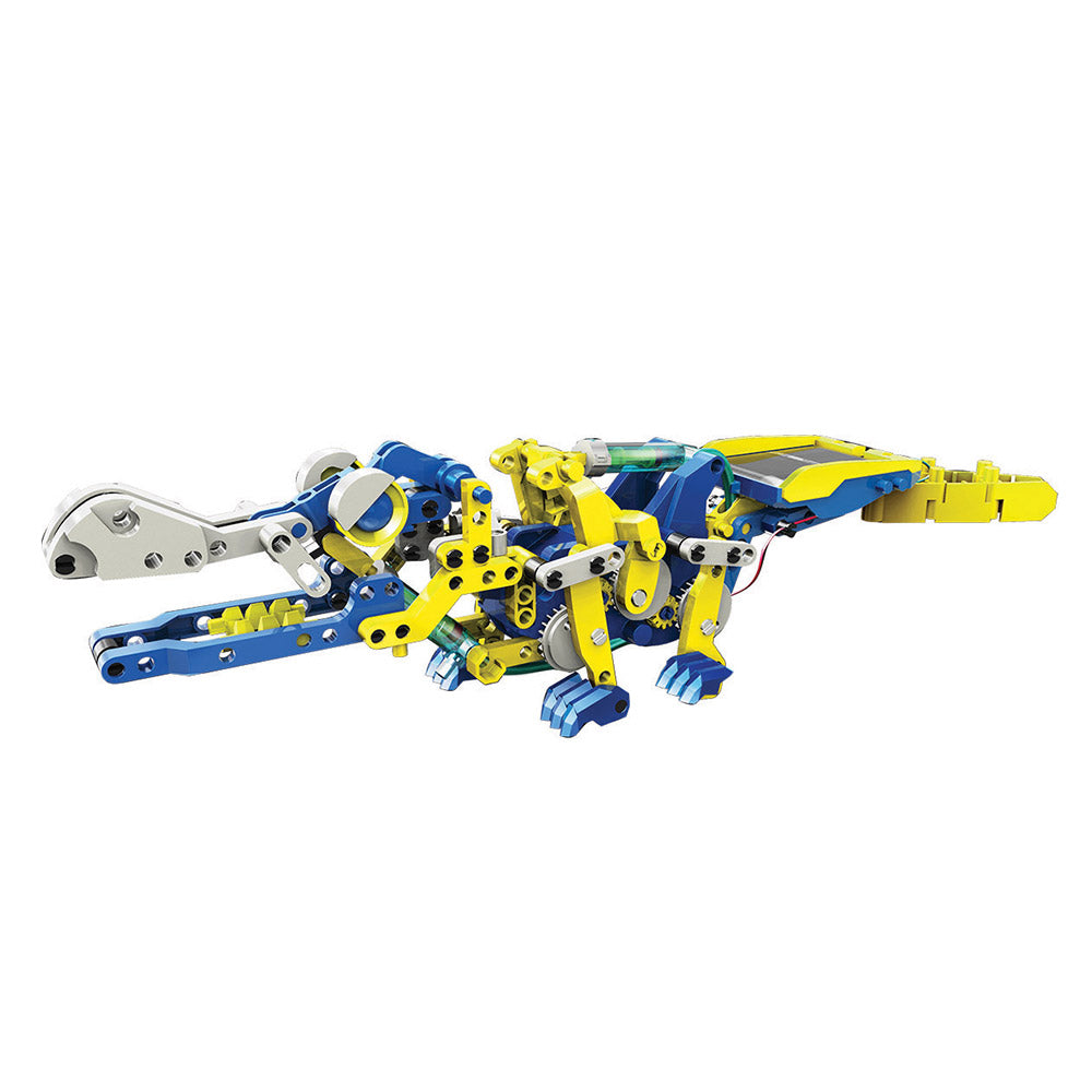 The Source - 12 In 1 Solar Hydraulic Construction Kit - Age 8+ | ذا سورس - طقم البناء الشمسي الهيدروليكي 12 في 1 - العمر 8+