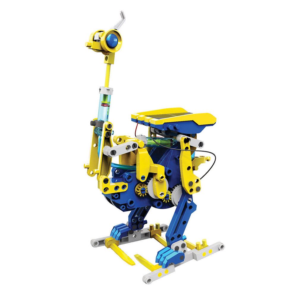 The Source - 12 In 1 Solar Hydraulic Construction Kit - Age 8+ | ذا سورس - طقم البناء الشمسي الهيدروليكي 12 في 1 - العمر 8+
