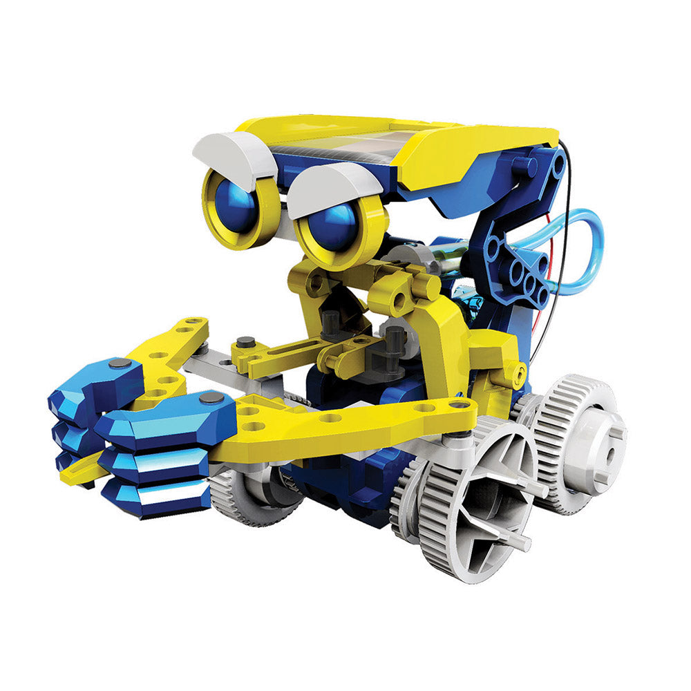 The Source - 12 In 1 Solar Hydraulic Construction Kit - Age 8+ | ذا سورس - طقم البناء الشمسي الهيدروليكي 12 في 1 - العمر 8+