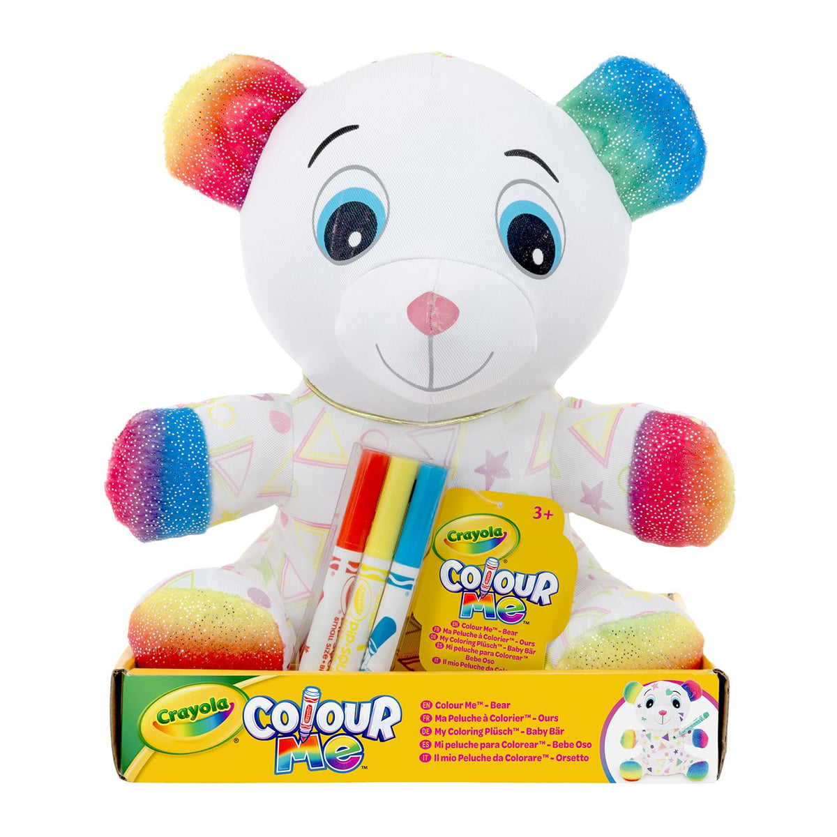CRAYOLA COLOUR ME PLUSH BEAR