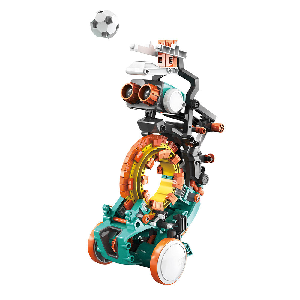 The Source - 5 In 1 Mechanical Coding Robot - Age 8+ | ذا سورس - روبوت ميكانيكي ترميز 5 في 1 - العمر 8+