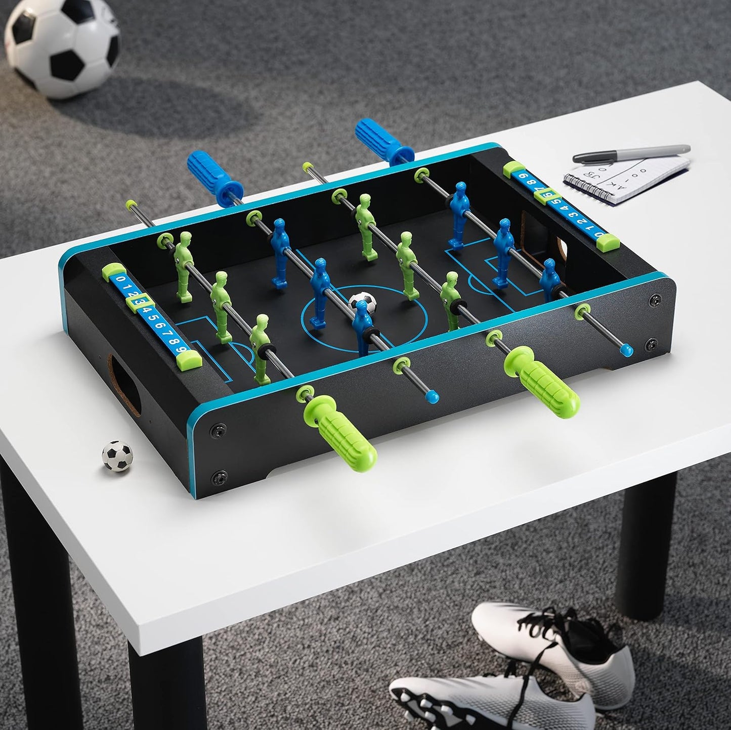 The Source - Neon Table Soccer - Age 8+ | ذا سورس - كرة قدم الطاولة النيون - العمر 8+
