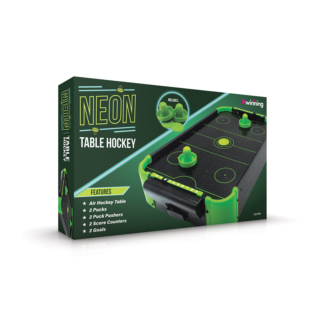 The Source - Neon Air Hockey - Age 6+ | ذا سورس - هوكي الهواء النيون - العمر 6+