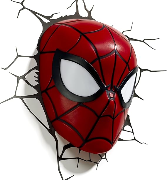 The Source - 3Dl - Marvel Spiderman Head Light | 3Dl - ذا سورس - ضوء رأس سبايدرمان من مارفل