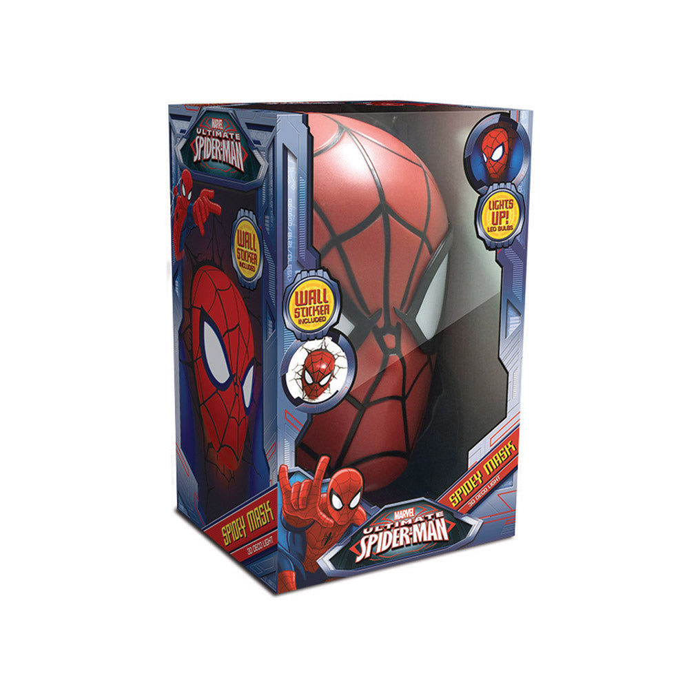 The Source - 3Dl - Marvel Spiderman Head Light | 3Dl - ذا سورس - ضوء رأس سبايدرمان من مارفل
