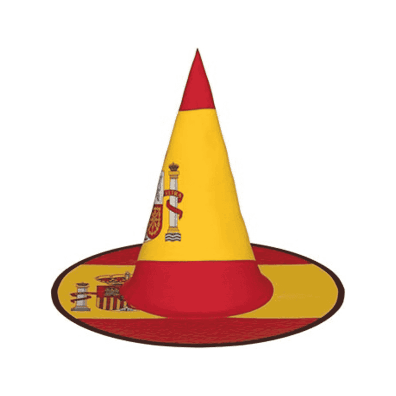 Spain World Cup 2026 Conical Hat قبعة مخروطية لإسبانيا – كأس العالم 2026