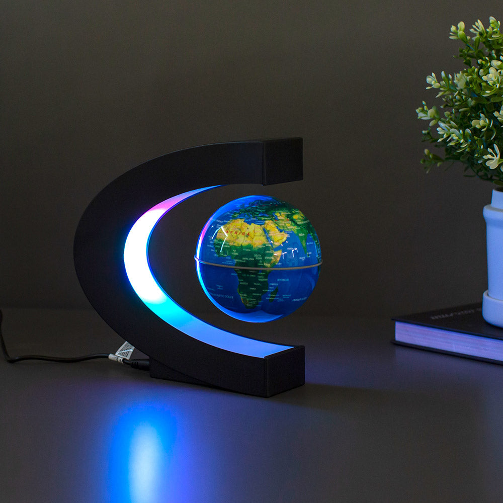 The Source - Floating Globe Light | ذا سورس - ضوء الكرة الارضية العائمة