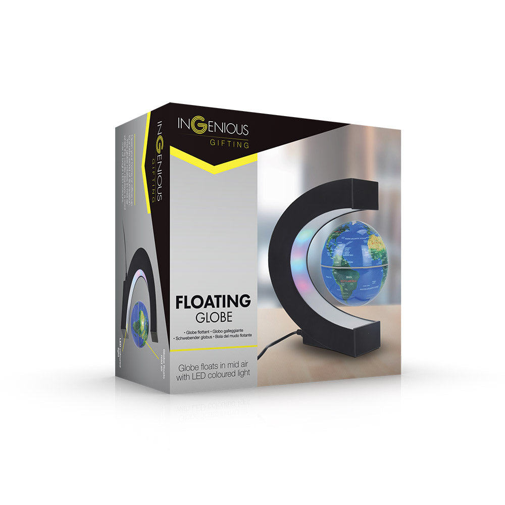 The Source - Floating Globe Light | ذا سورس - ضوء الكرة الارضية العائمة