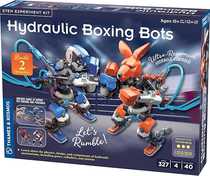 The Source - Hydraulic Boxing Bots - Age 8+ | ذا سورس - روبوتات الملاكمة الهيدروليكية - العمر 8+