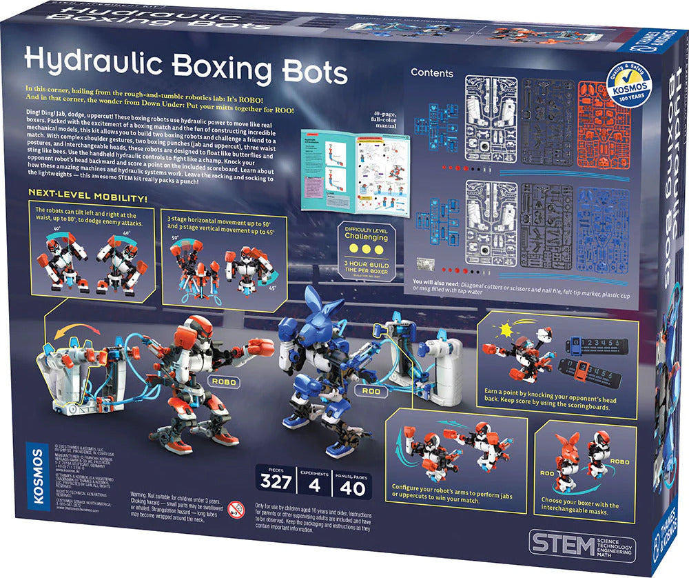 The Source - Hydraulic Boxing Bots - Age 8+ | ذا سورس - روبوتات الملاكمة الهيدروليكية - العمر 8+
