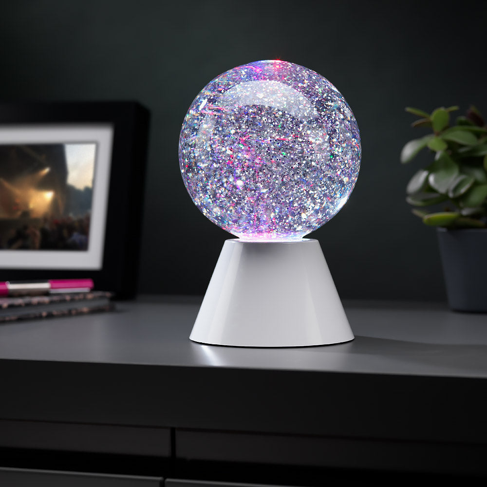 The Source - Spinning Glitter Ball Light | ذا سورس - ضوء الكرة اللماعة الدوار
