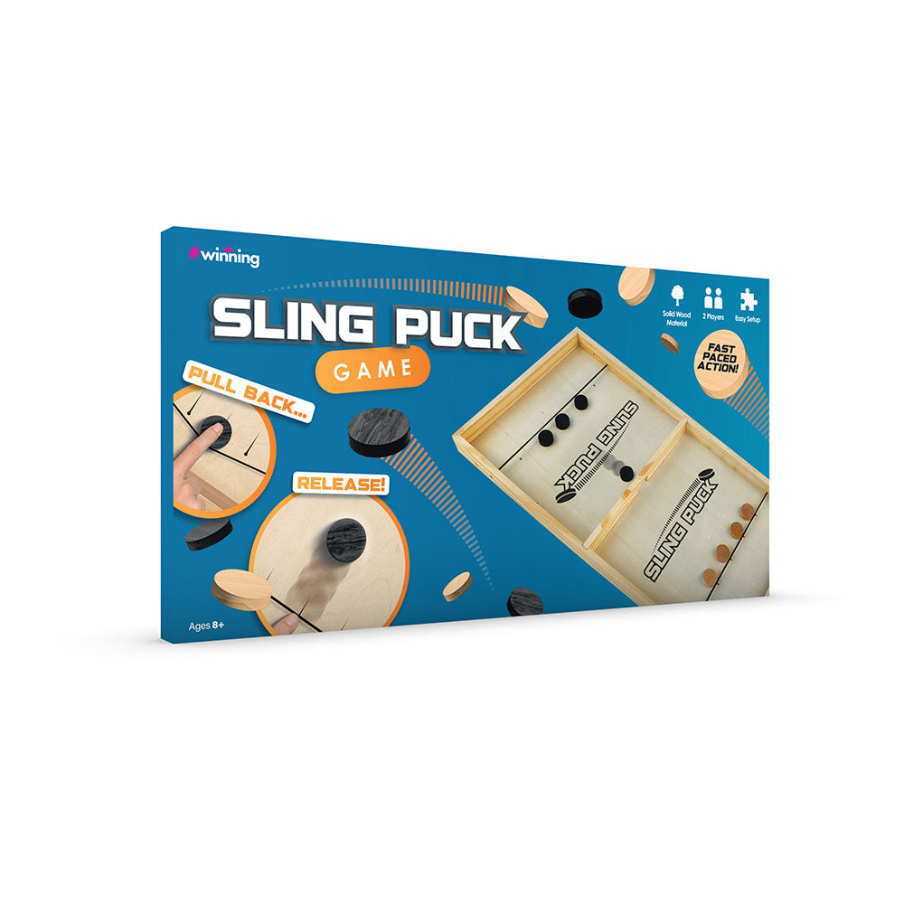 The Source - Sling Puck - Age 10+ | ذا سورس - لعبة لوح المقلاع (باك سلاينج) - العمر 10+