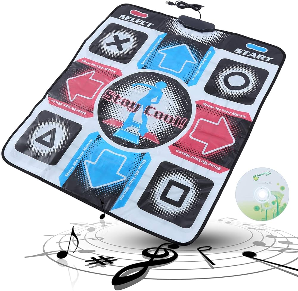 The Source - Retro Dance Mat - Age 8+ | ذا سورس - حصيرة رقص ريترو - العمر 8+