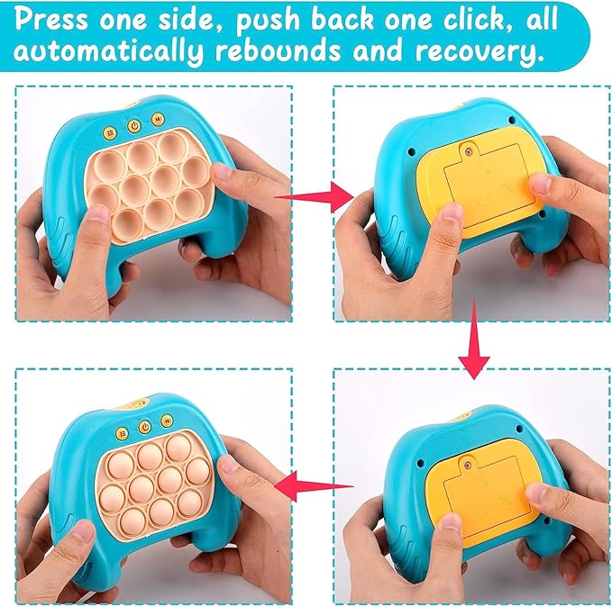 The Source - Push Popper Game - Blue | ذا سورس - لعبة ادفع الفقاعات - أزرق
