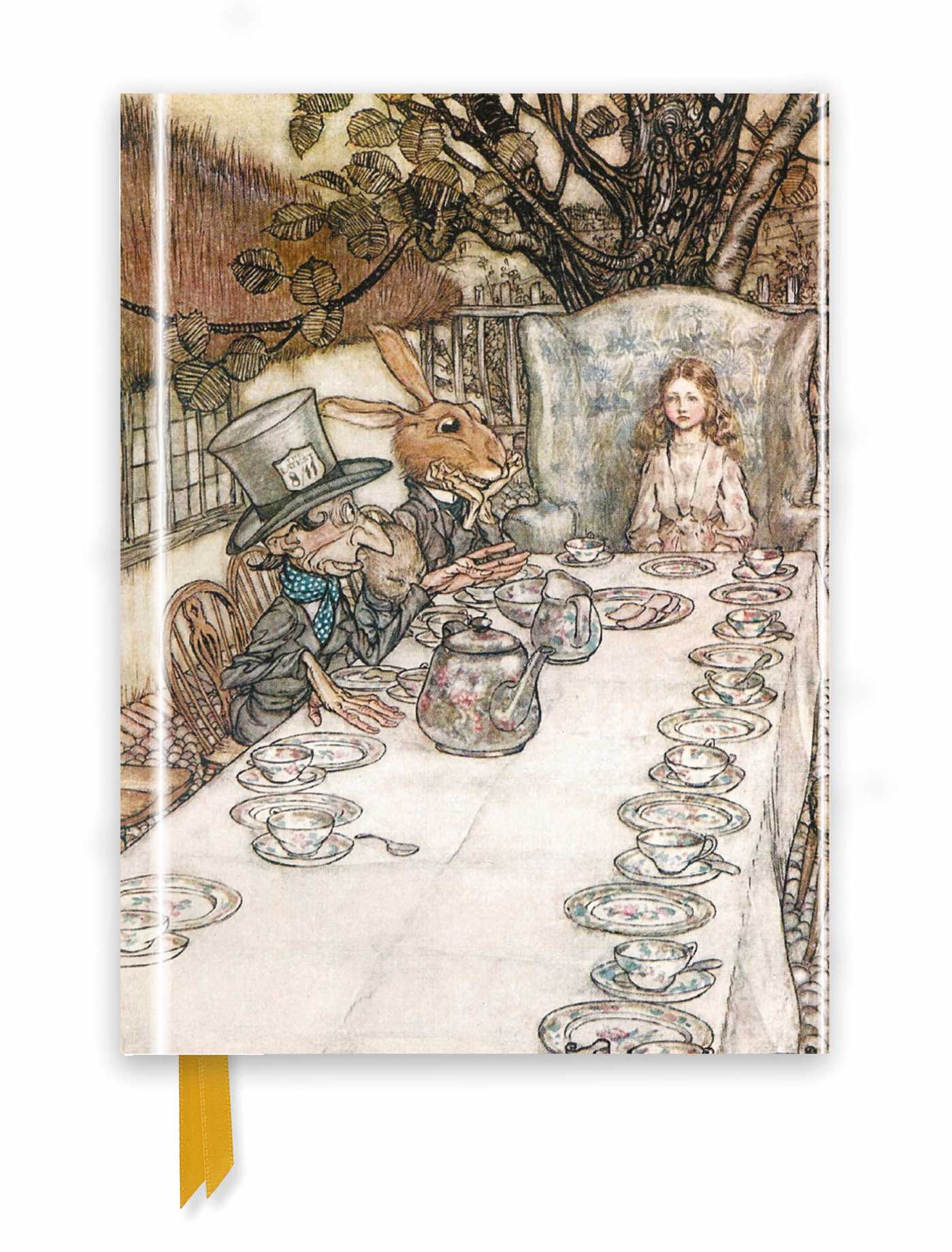 Book: Rackham: Alice In Wonderland Tea Party (Foiled Journal)