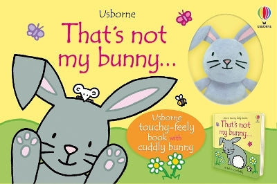 Book: That's not my bunny Book and Toy