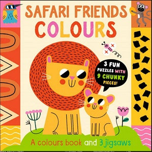 Book: Puzzle Play: Safari Friends- Colours