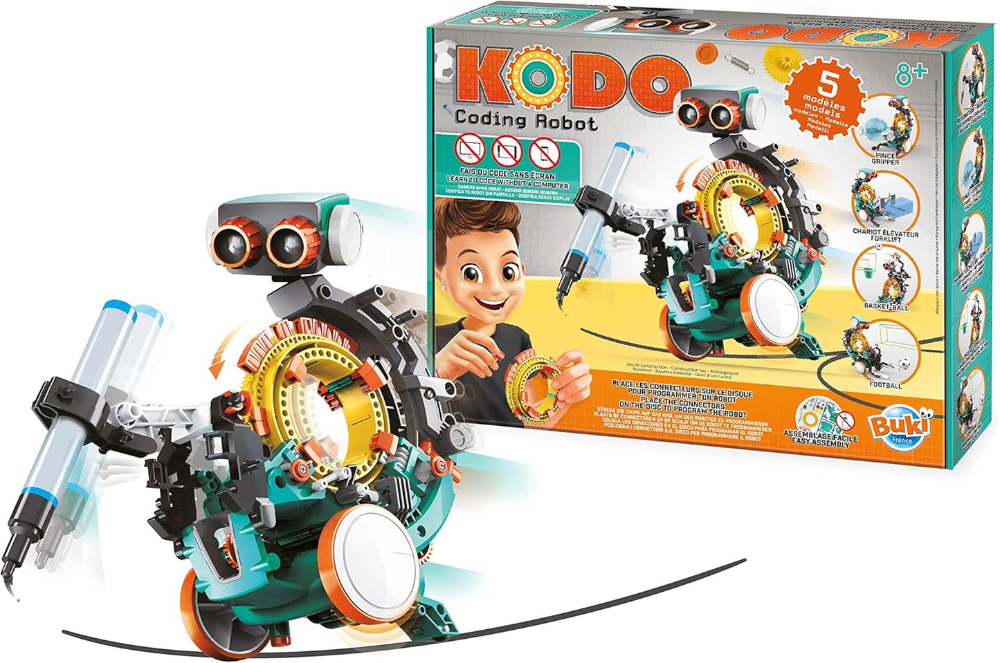 Buki Kodo, 7507: Coding Robot, Interactive Gaming Figure