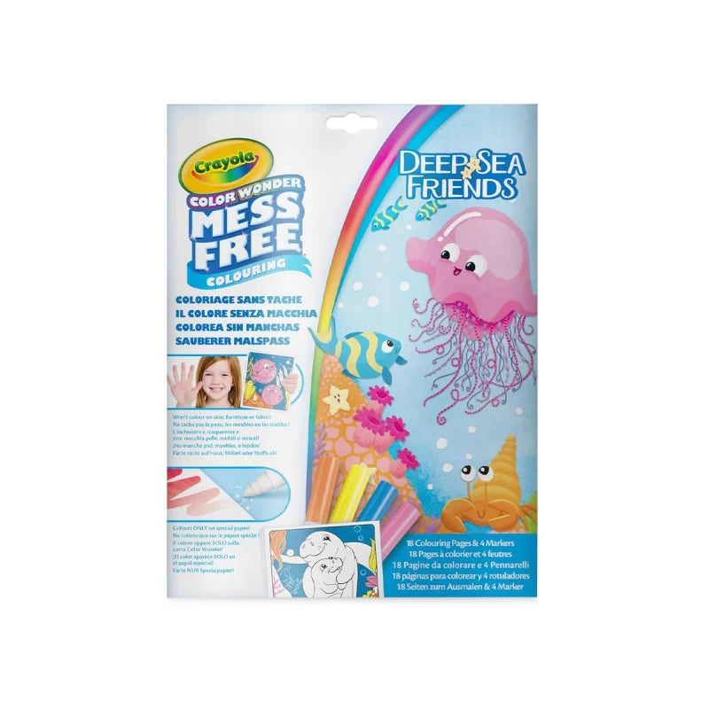 Crayola Color Wonder Coloring Set SEA FRIENDS- ML