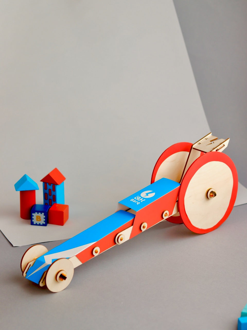 Barq Boxes -Rubber Band Race Cars