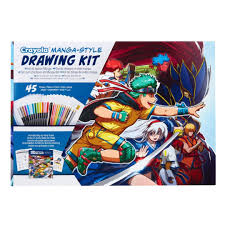 CRAYOLA DRAWING KIT MANGA