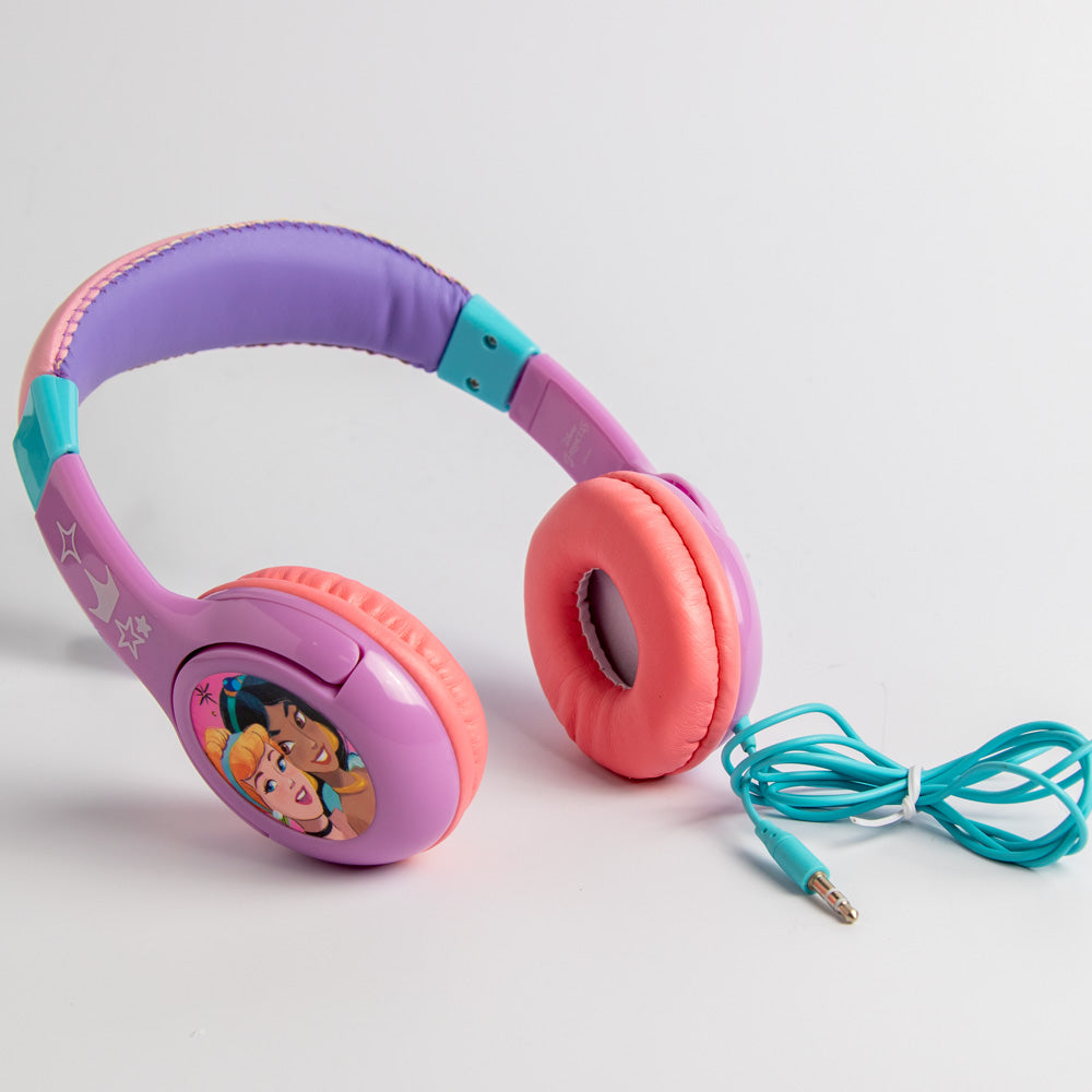 Disney - Kiddies Headphone - Princesses - Age 3+ | ديزني - سماعة رأس للأطفال - الأميرات - العمر 3+