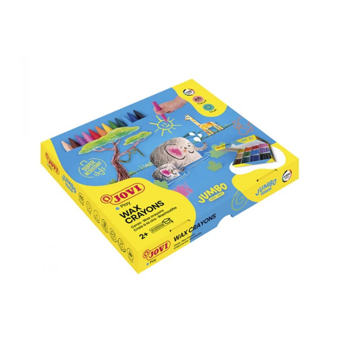 Jovi Jumbo Wax Crayons box of 300 pcs