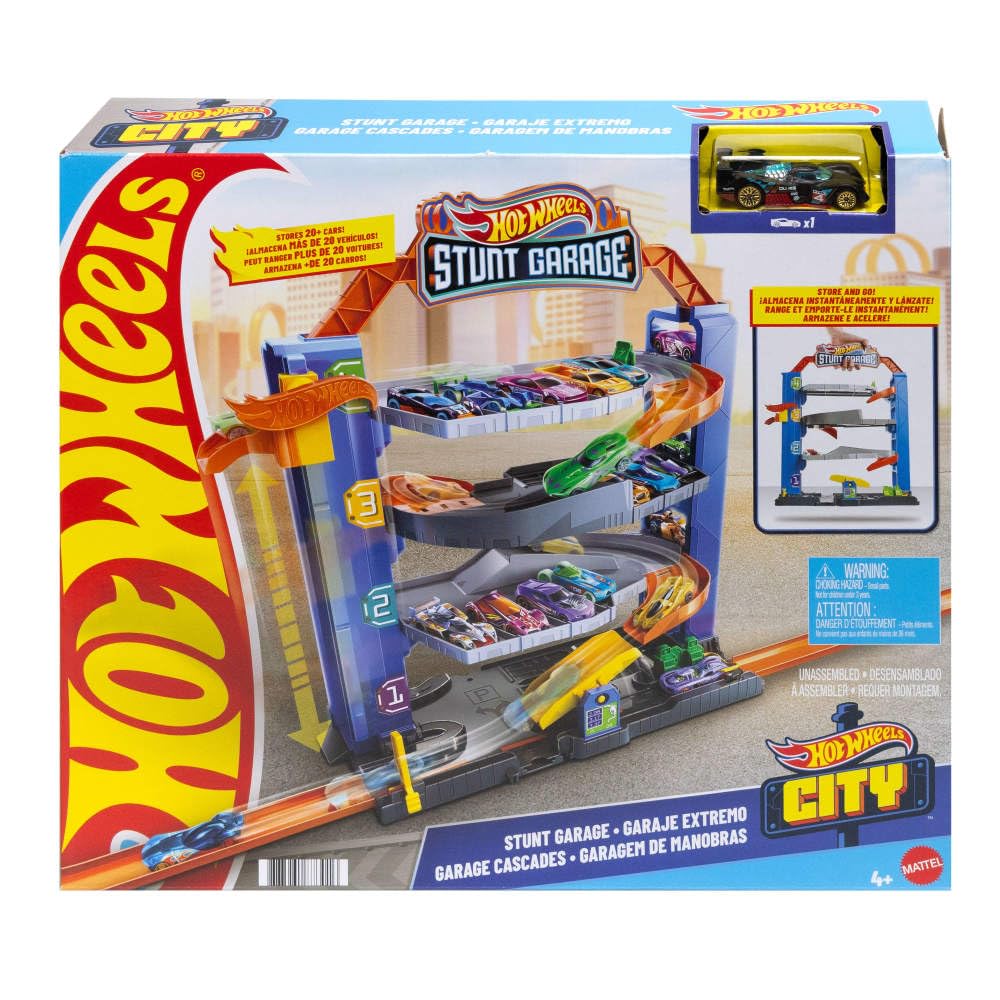 HotWheels City Jump & Drop Garage