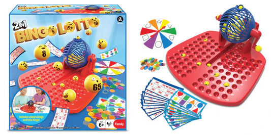 2 IN 1 BINGO 2 IN 1 LOTTO لعبة 2 في 1: بينغو ولوتو الممتعة