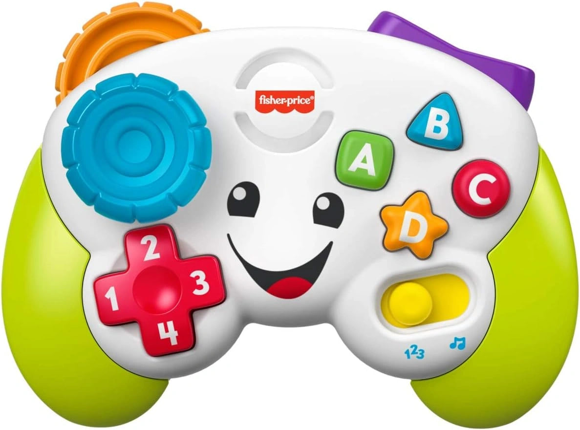 Fisher-Price Laugh & Learn Game & Learn Controller – Light-Up Toy for Ages 6–36 Months