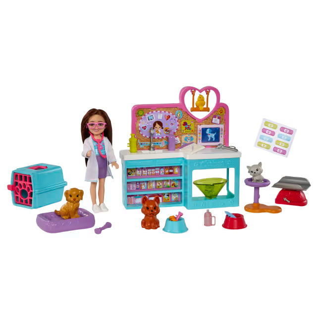Barbie® Club Chelsea™ Can Be Pet Vet Playset