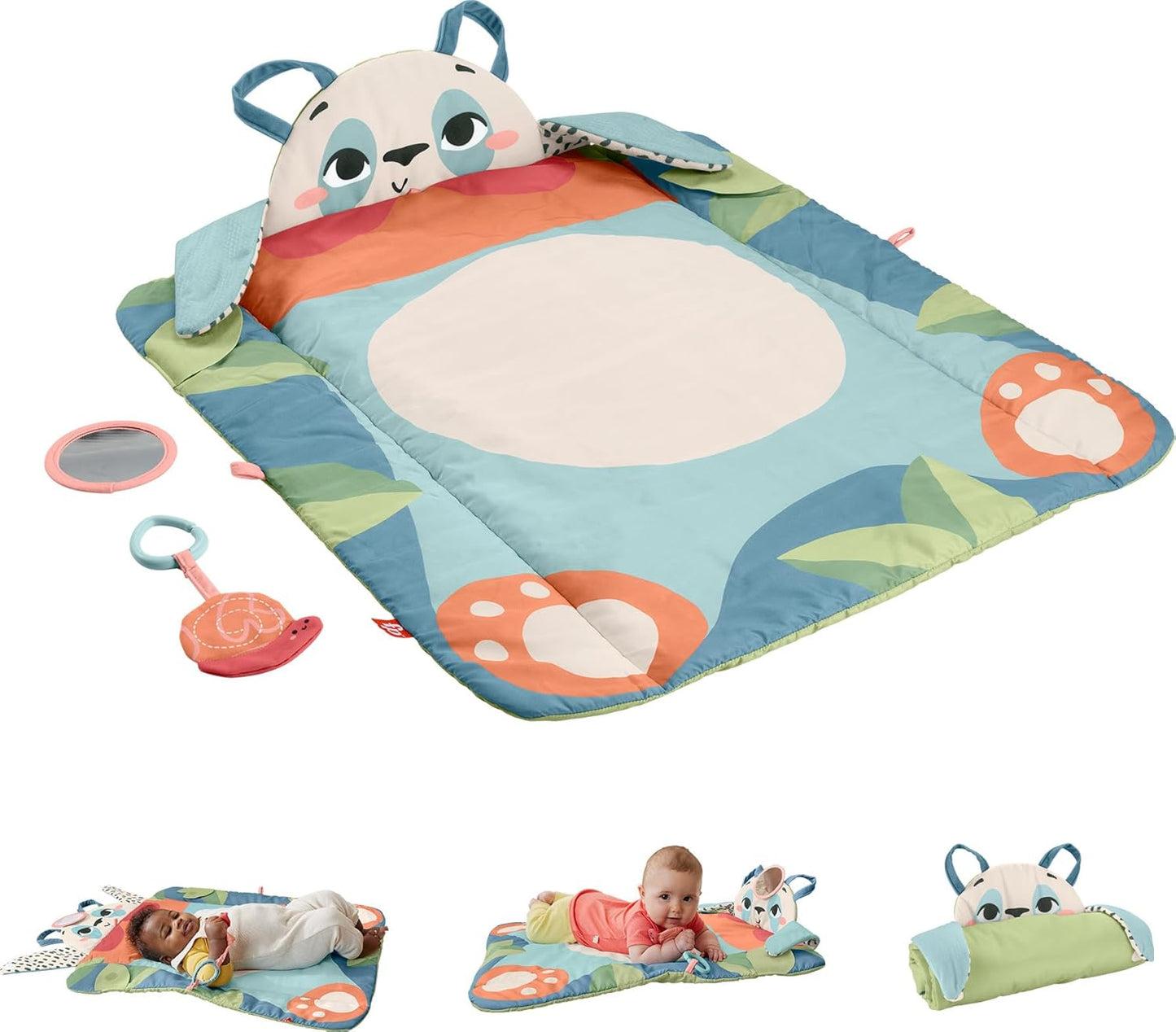 Roly-Poly Panda Play Mat