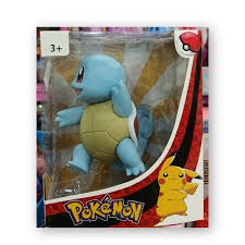 Pokémon Select Deluxe Squirtle 23 cm Vinyl Figure by Jazwares, featuring the iconic Tiny Turtle Pokémon with authentic animated series details.