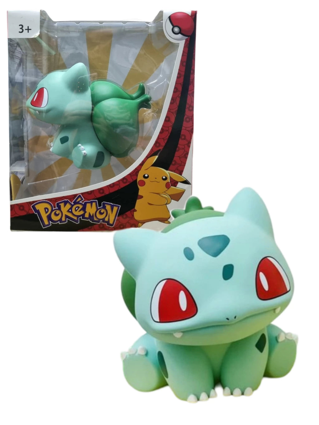 Jazwares Pokémon Kanto 4-inch Bulbasaur Vinyl Figure