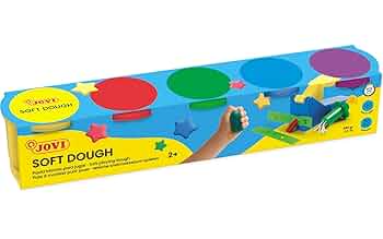 Jovi set of 5 soft dough