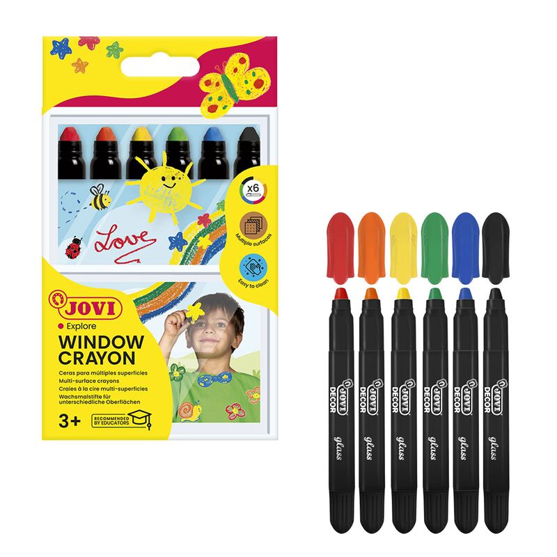 Jovi Crayons For Glass And Ceramic.