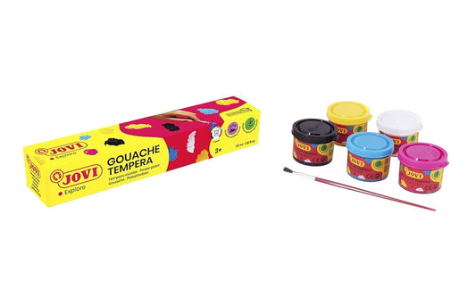 Jovi Gouache Tempera Poster Paint- 5 pcs