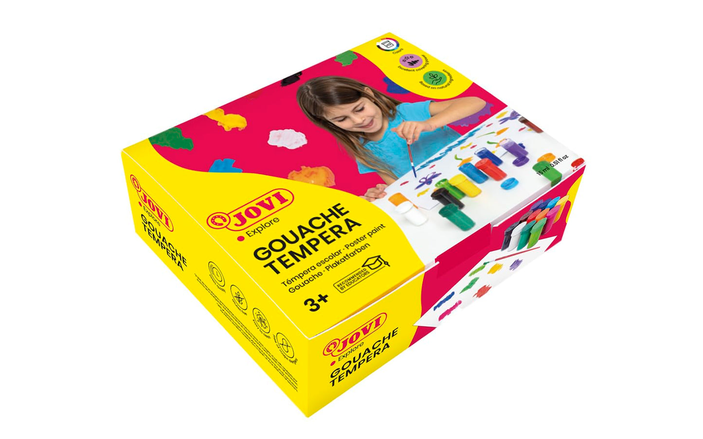 Jovi Gouache Tempera Poster Paint- 12 pcs