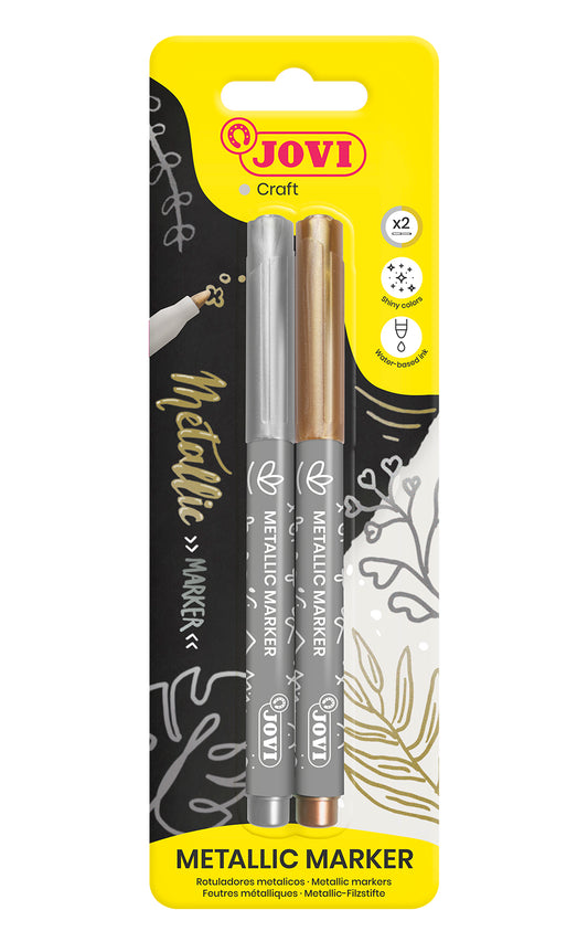 Jovi Decor Metallicmarker (2 pcs)