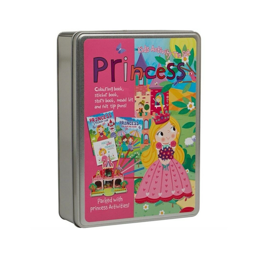 KIDS ACTIVITY TIN SET - PRINCESS