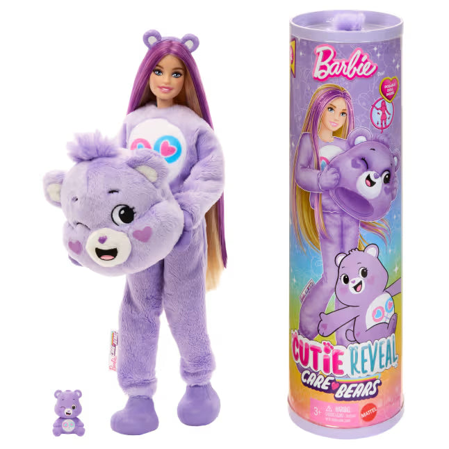 Barbie® Cutie Reveal Care Bears Series - Share Bear (Blonde)