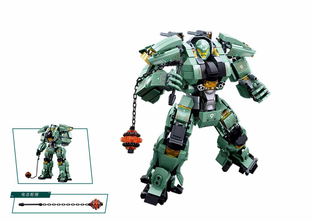 Sluban - P.R. Mecha - Robot 03 (542Pcs) - Age +6 | سلوبن - قطع التركيب - ميكا - روبوت 03 (542 قطعة) - العمر +6