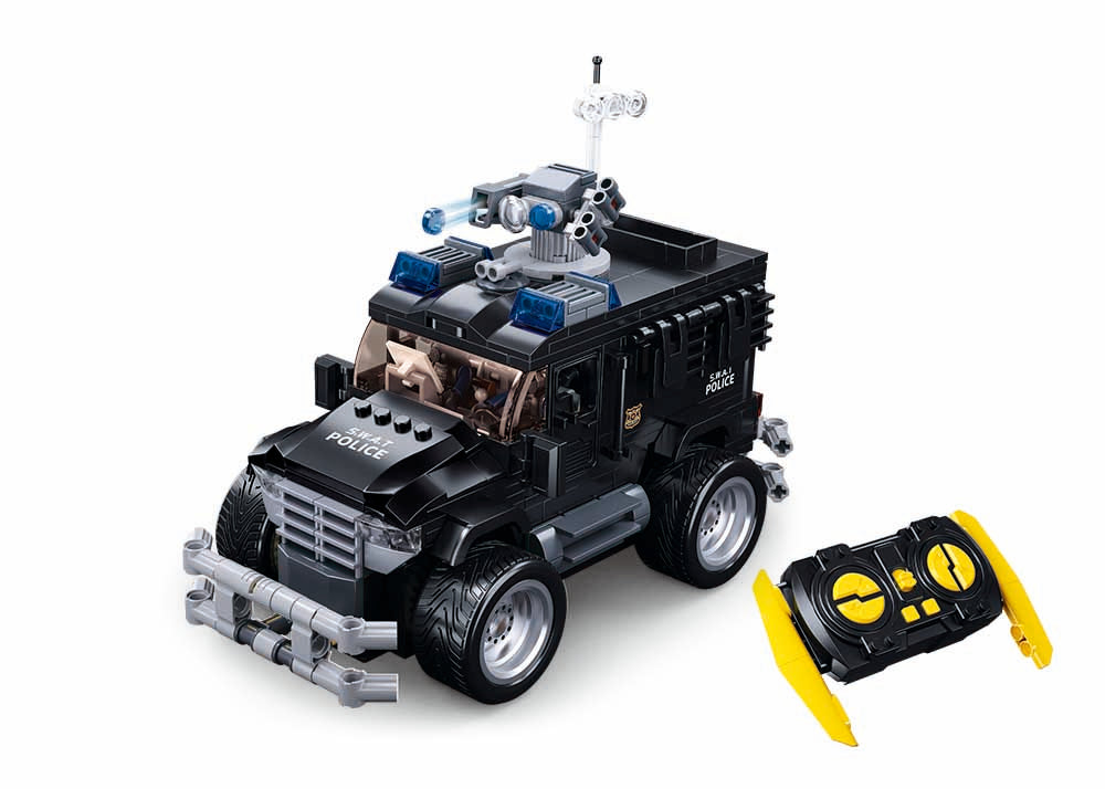 Sluban - Tiger Assault Vehicle 4Wd - Age +6 | سلوبن - قطع التركيب - مركبة الهجوم تايغر - العمر +6
