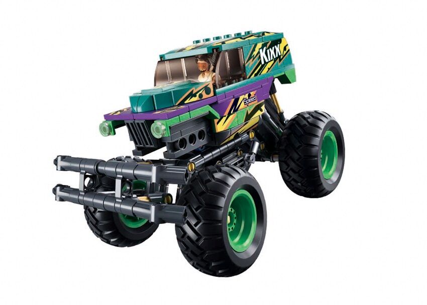 Sluban - Powerbricks - Off-Road Vehicle (Pull Back) (252 Pcs) - Age +6 | سلوبن - قطع التركيب - باور بيريكس - مركبة الطرق الوعرة (سحب للخلف) (252 قطعة) - العمر +6