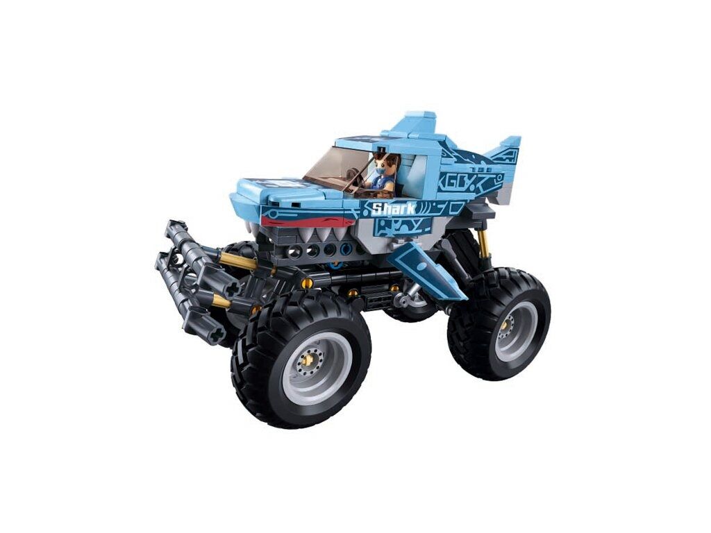 Sluban - Powerbricks - Off-Road Vehicle (Pull Back) (273 Pcs) - Age +6 | سلوبن - قطع التركيب - باور بيريكس - مركبة الطرق الوعرة (سحب للخلف) (273 قطعة) - العمر +6