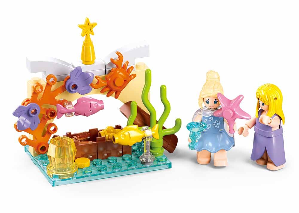Sluban - Girls Dream - Jewel Boat (287 Pcs) - Age +6 | سلوبن - قطع التركيب - حلم الفتيات - سفينة الجوهرة (287 قطعة) - العمر +6